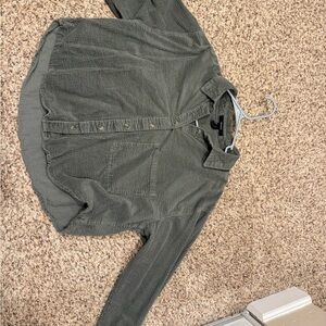 Forever 21 Olive Corduroy Shirt
